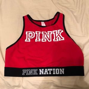 Pink by Victoria’s Secret high neck bralette